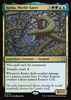 Magic the Gathering Card - Koma, World-Eater - MTG Circle