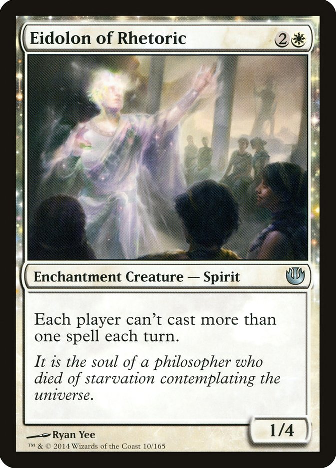 Magic the Gathering Card - Eidolon of Rhetoric - MTG Circle