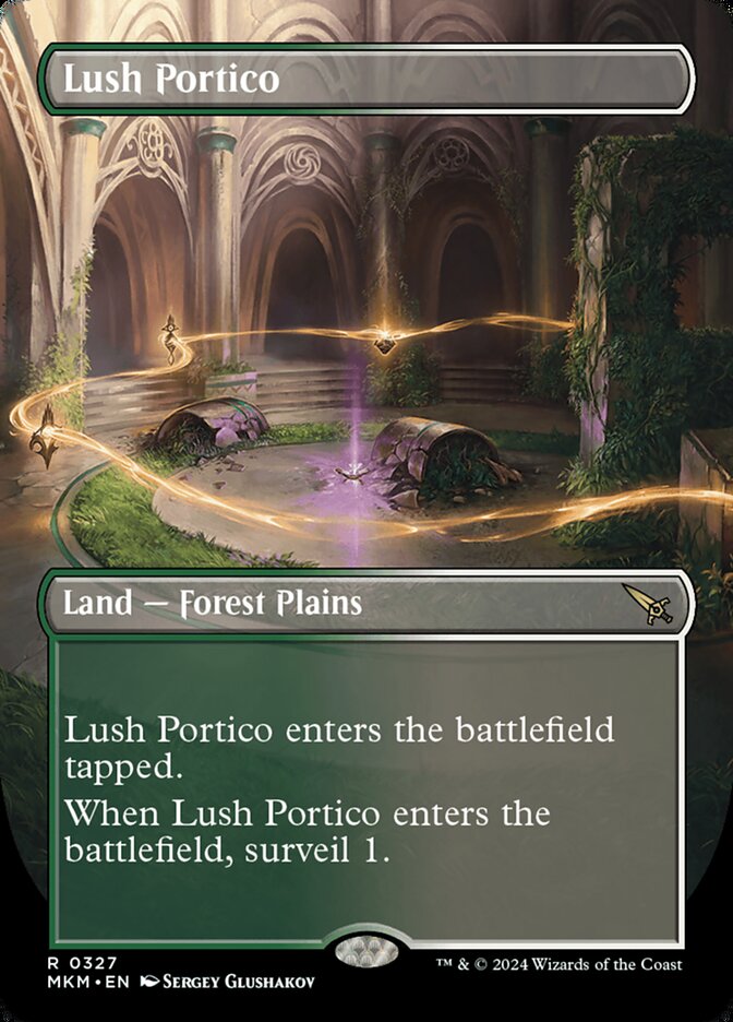 Magic the Gathering Card - Lush Portico - MTG Circle