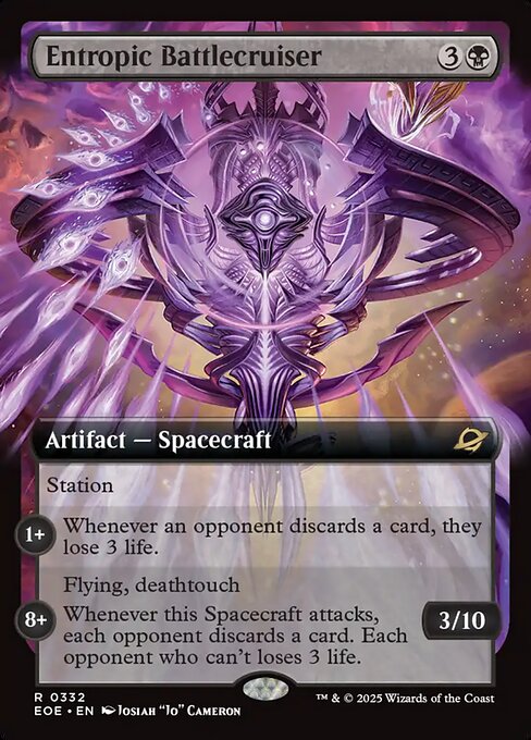 Magic the Gathering Card - Entropic Battlecruiser - MTG Circle