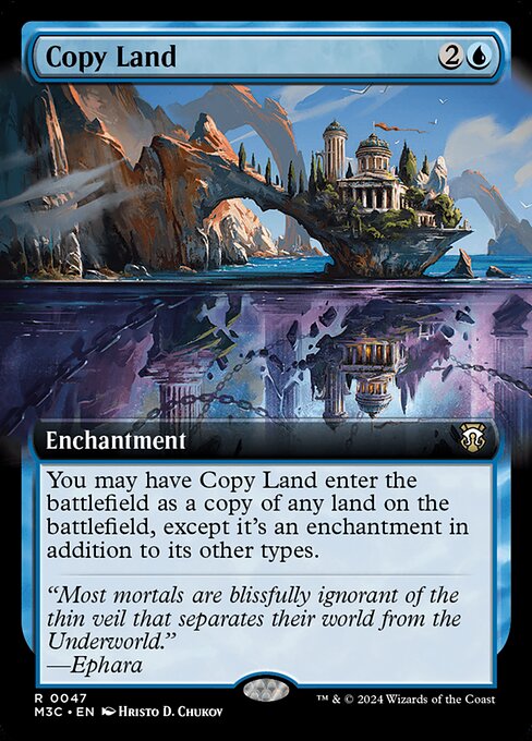 Magic the Gathering Card - Copy Land - MTG Circle