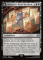 Magic the Gathering Card - Sidequest: Hunt the Mark // Yiazmat, Ultimate Mark - MTG Circle