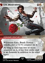 Magic the Gathering Card - Ezio, Brash Novice - MTG Circle