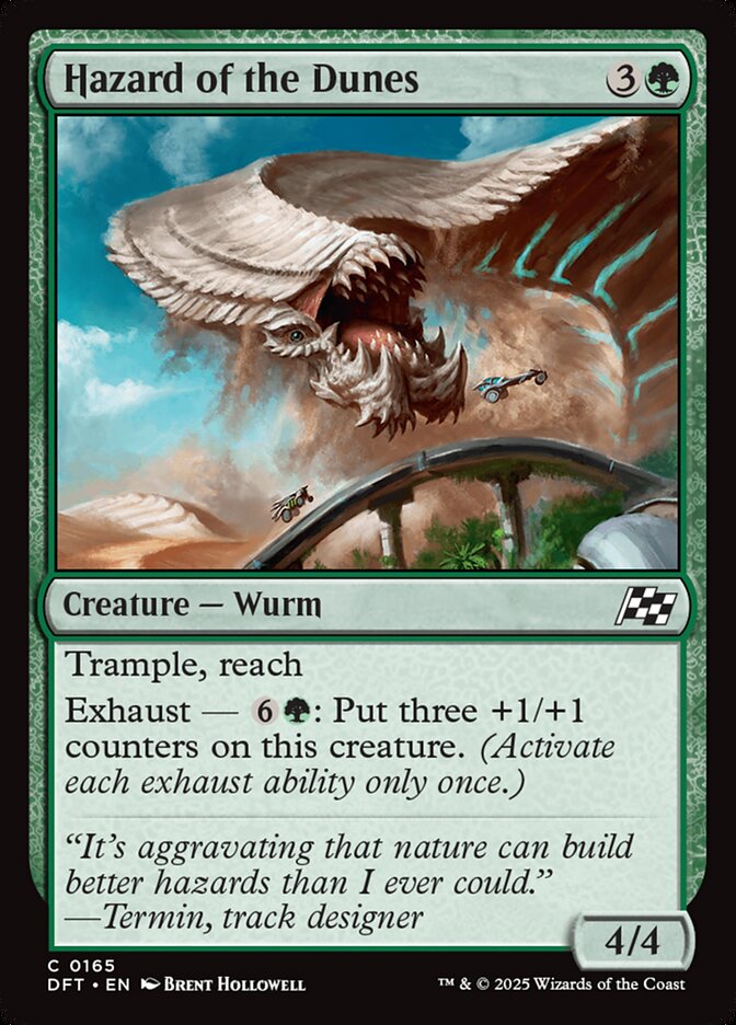 Magic the Gathering Card - Hazard of the Dunes - MTG Circle