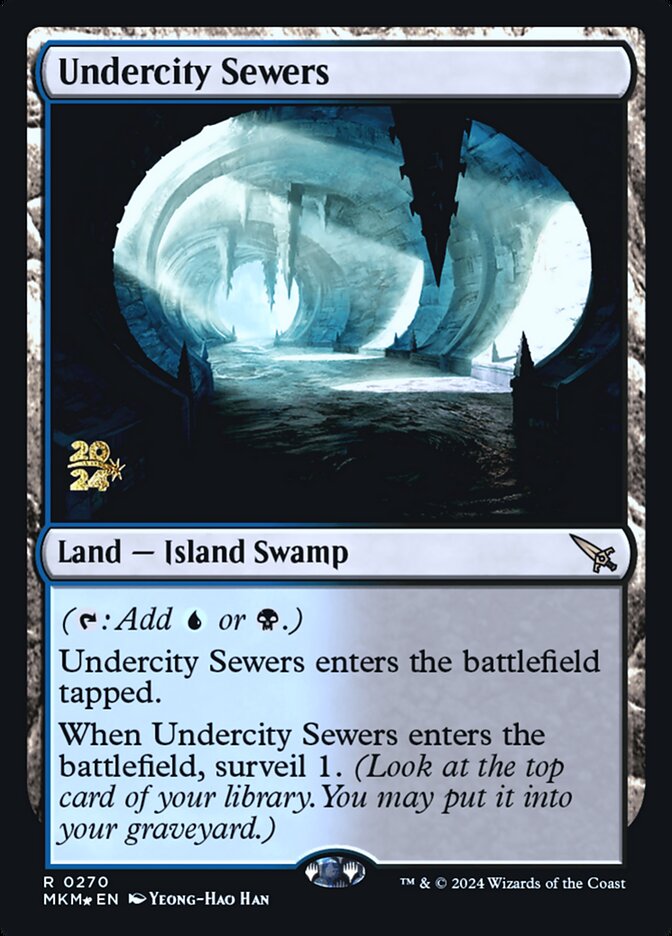 Magic the Gathering Card - Undercity Sewers - MTG Circle