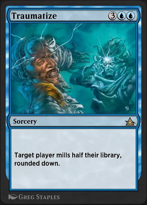 Magic the Gathering Card - Traumatize - MTG Circle
