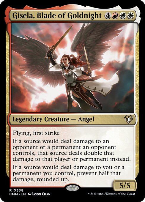 Magic the Gathering Card - Gisela, Blade of Goldnight - MTG Circle