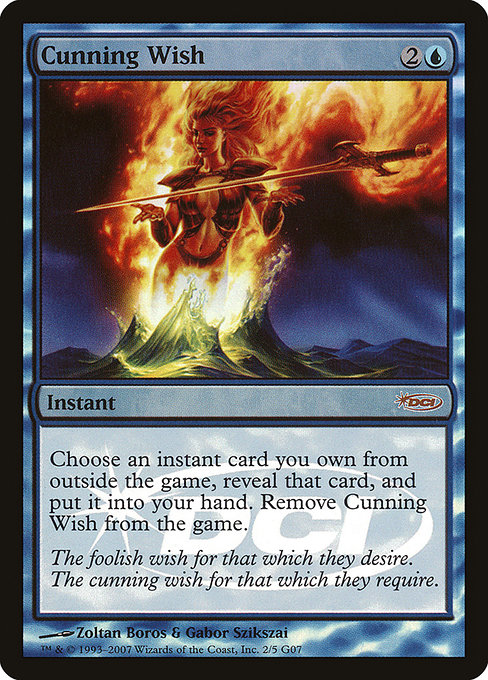 Magic the Gathering Card - Cunning Wish - MTG Circle