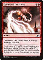 Magic the Gathering Card - Command the Storm - MTG Circle