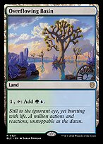 Magic the Gathering Card - Overflowing Basin - MTG Circle