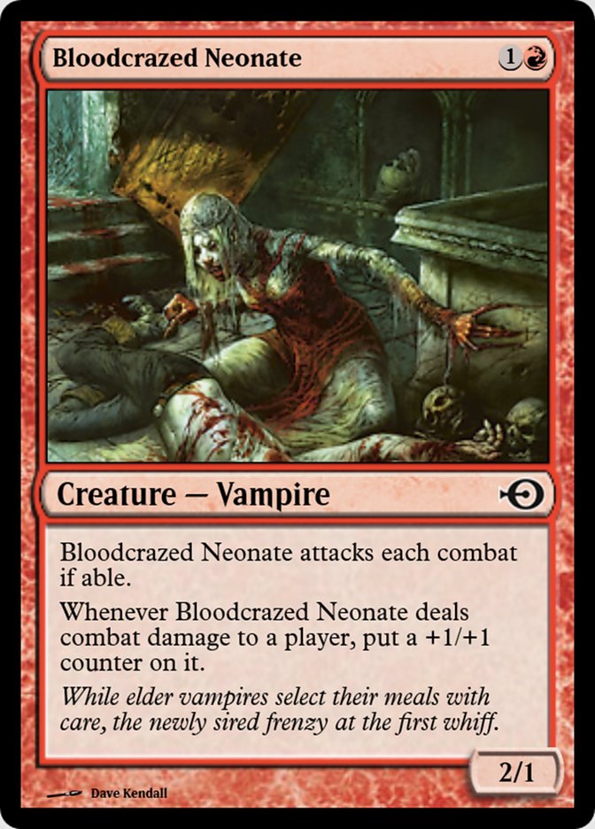 Magic the Gathering Card - Bloodcrazed Neonate - MTG Circle