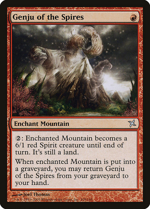 Magic the Gathering Card - Genju of the Spires - MTG Circle