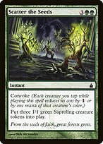 Magic the Gathering Card - Scatter the Seeds - MTG Circle