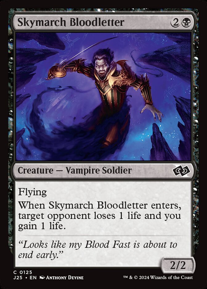Magic the Gathering Card - Skymarch Bloodletter - MTG Circle
