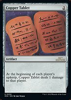 Magic the Gathering Card - Copper Tablet - MTG Circle