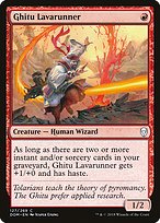 Magic the Gathering Card - Ghitu Lavarunner - MTG Circle