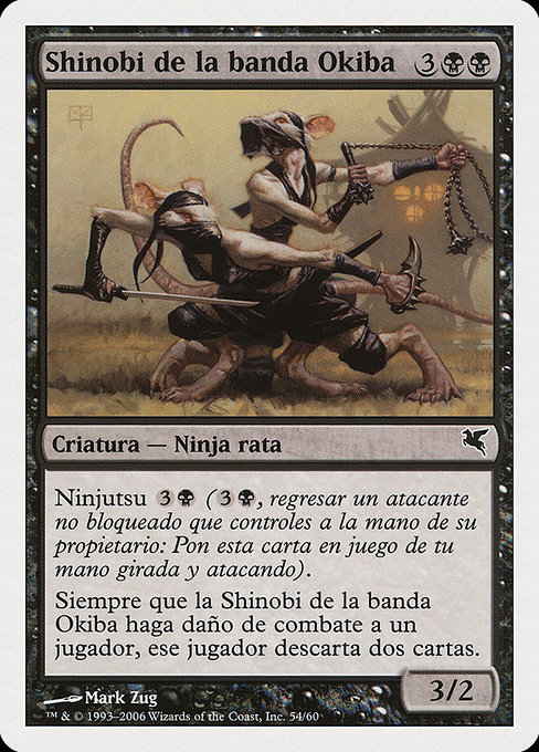 Magic the Gathering Card - Okiba-Gang Shinobi - MTG Circle