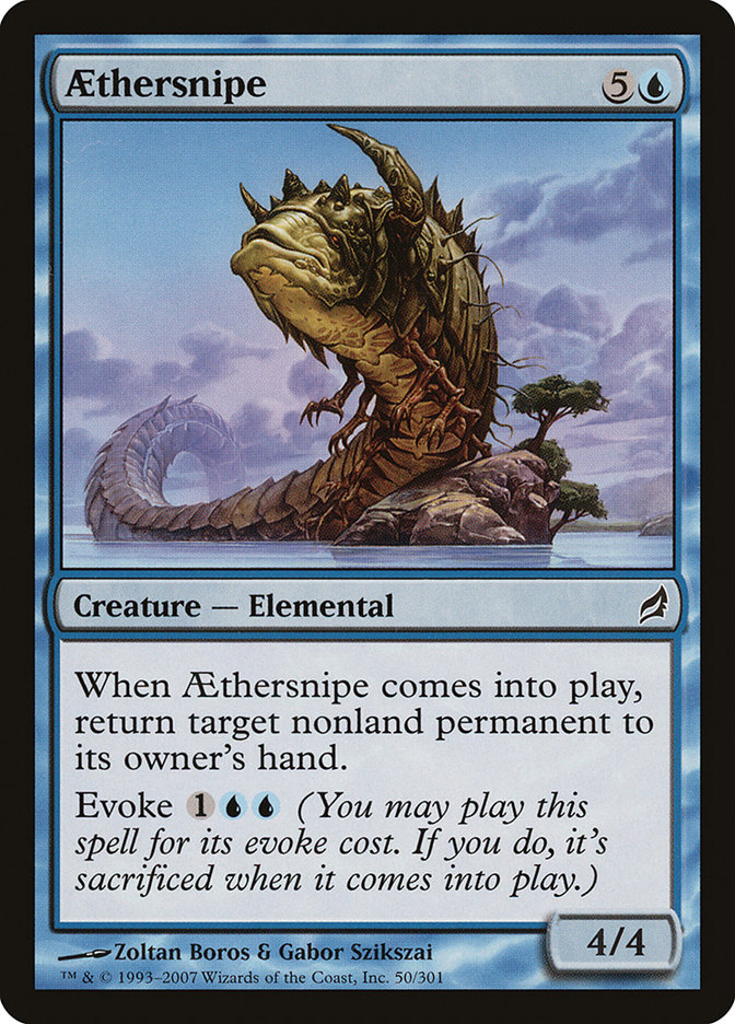 Magic the Gathering Card - Aethersnipe - MTG Circle