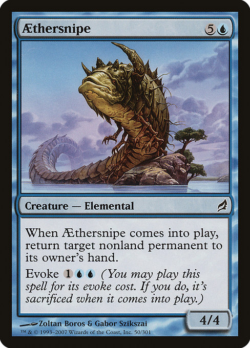 Magic the Gathering Card - Aethersnipe - MTG Circle