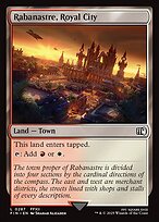 Magic the Gathering Card - Rabanastre, Royal City - MTG Circle