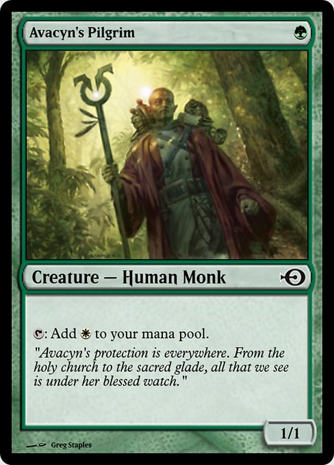 Magic the Gathering Card - Avacyn's Pilgrim - MTG Circle