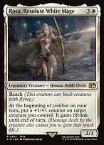 Magic the Gathering Card - Rosa, Resolute White Mage - MTG Circle