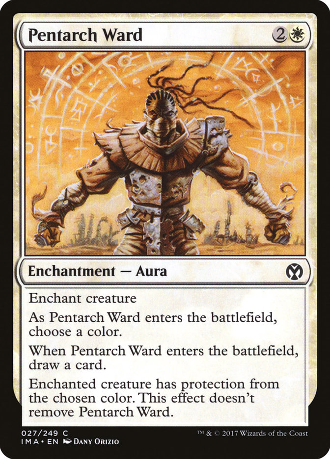 Magic the Gathering Card - Pentarch Ward - MTG Circle
