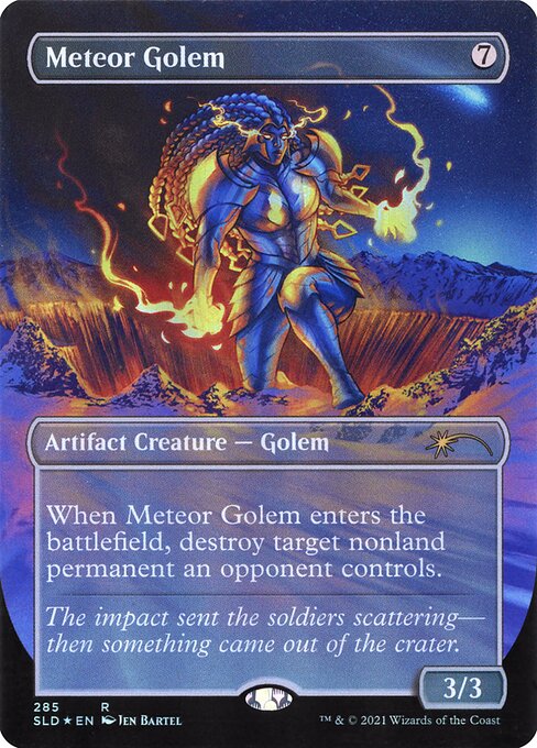 Magic the Gathering Card - Meteor Golem - MTG Circle