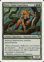 Magic the Gathering Card - Mirri, Cat Warrior - MTG Circle