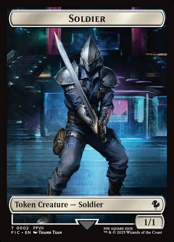 Magic the Gathering Card - Soldier - MTG Circle