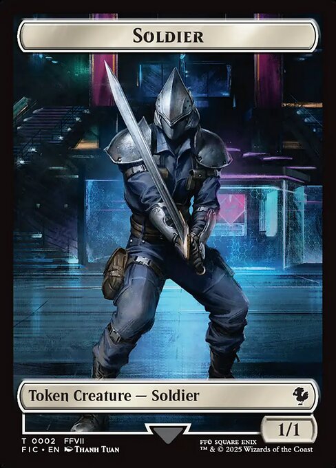 Magic the Gathering Card - Soldier - MTG Circle