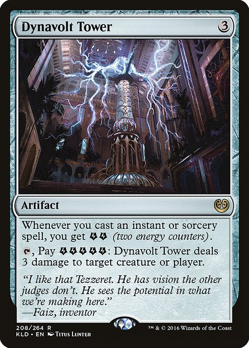 Magic the Gathering Card - Dynavolt Tower - MTG Circle