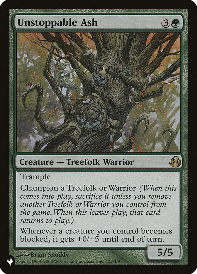 Magic the Gathering Card - Unstoppable Ash - MTG Circle
