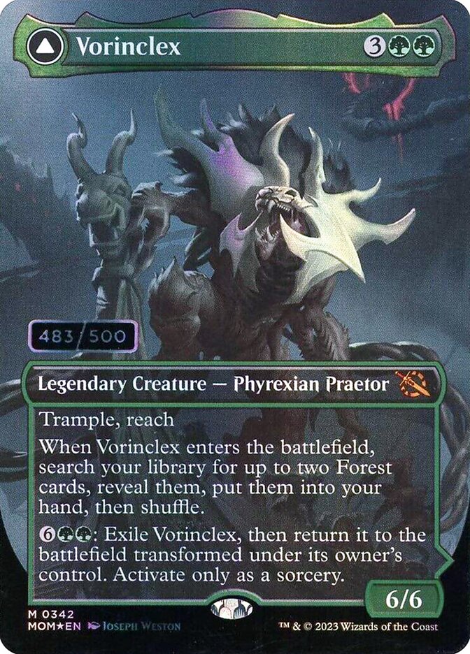 Magic the Gathering Card - Vorinclex - MTG Circle