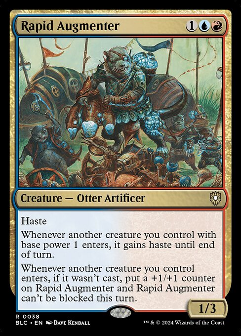 Magic the Gathering Card - Rapid Augmenter - MTG Circle