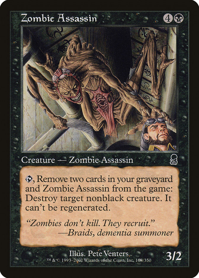 Magic the Gathering Card - Zombie Assassin - MTG Circle
