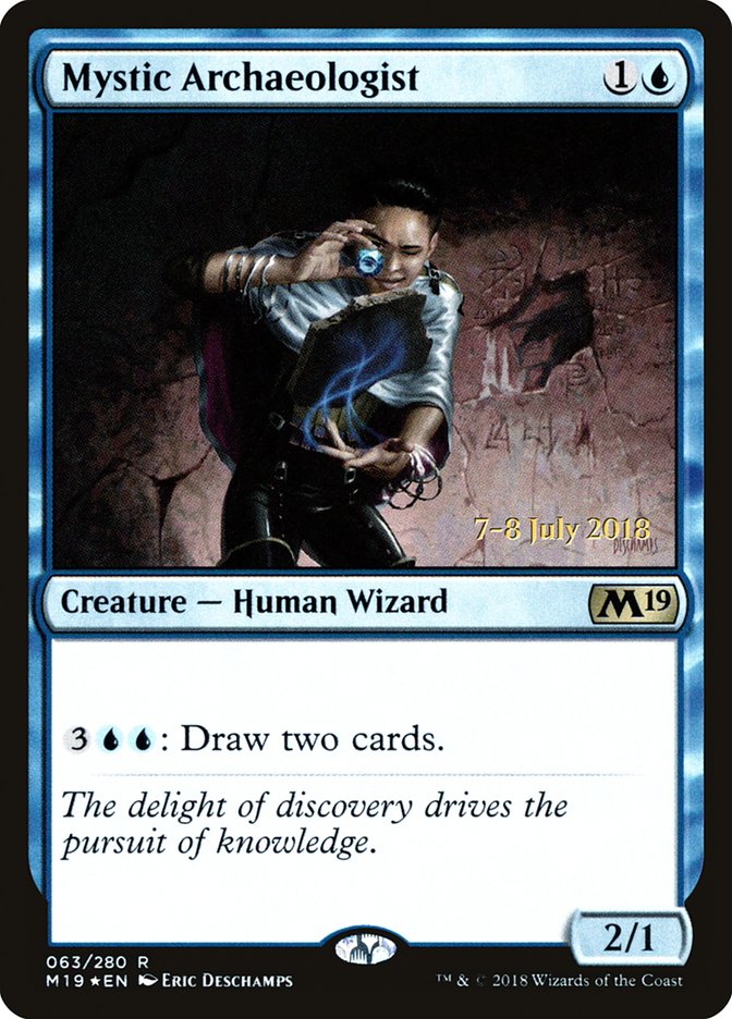 Magic the Gathering Card - Mystic Archaeologist - MTG Circle