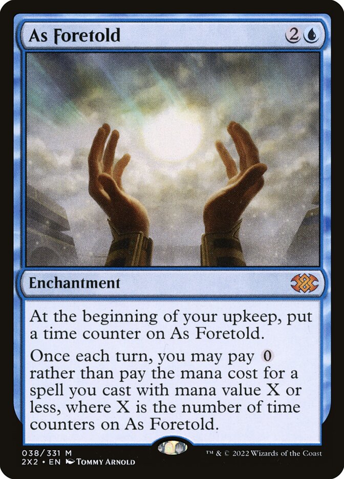 Magic the Gathering Card - As Foretold - MTG Circle