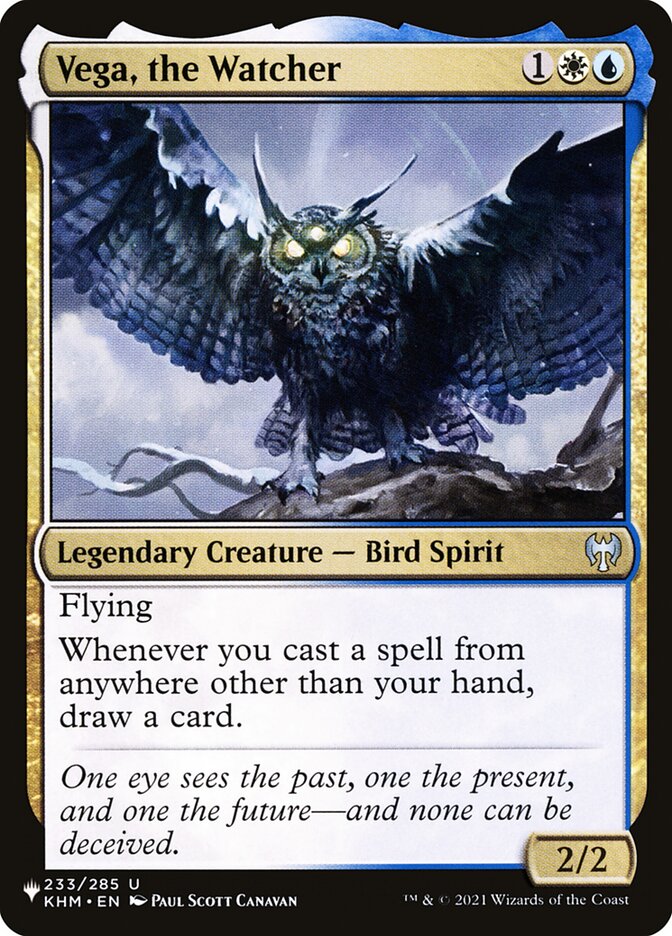 Magic the Gathering Card - Vega, the Watcher - MTG Circle