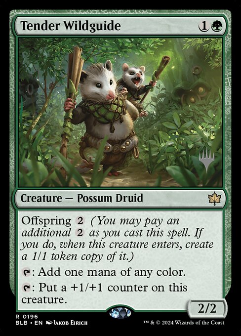 Magic the Gathering Card - Tender Wildguide - MTG Circle