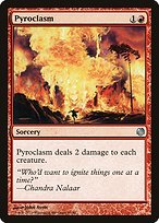 Magic the Gathering Card - Pyroclasm - MTG Circle