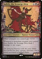 Magic the Gathering Card - Judith, the Scourge Diva - MTG Circle