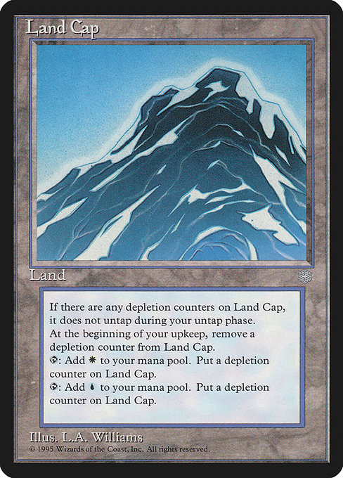 Magic the Gathering Card - Land Cap - MTG Circle