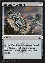 Magic the Gathering Card - Traveler's Amulet - MTG Circle