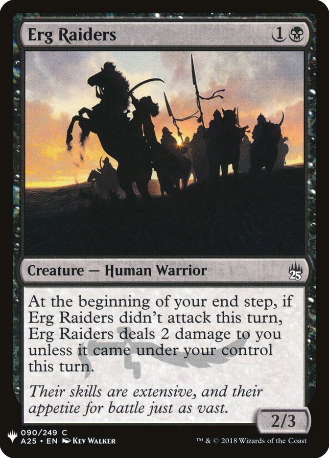 Magic the Gathering Card - Erg Raiders - MTG Circle