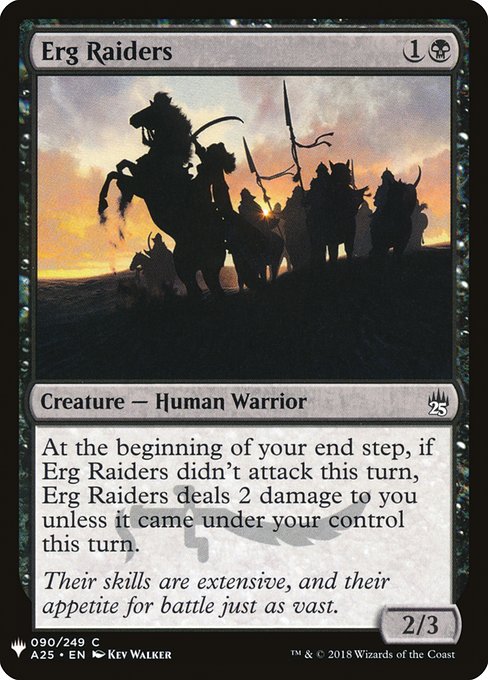 Magic the Gathering Card - Erg Raiders - MTG Circle