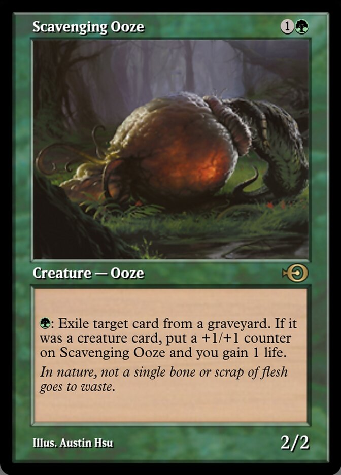 Magic the Gathering Card - Scavenging Ooze - MTG Circle