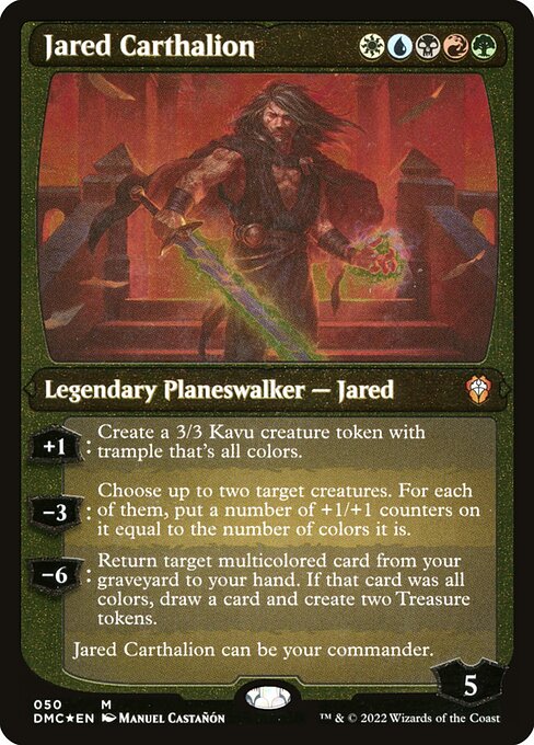 Magic the Gathering Card - Jared Carthalion - MTG Circle