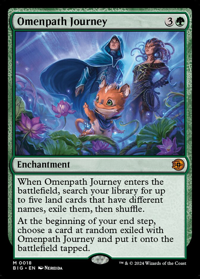 Magic the Gathering Card - Omenpath Journey - MTG Circle