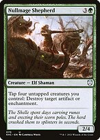 Magic the Gathering Card - Nullmage Shepherd - MTG Circle